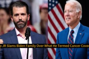 Explosive Reveal: Trump JR Slams “Cancer Cover-Up” — Shocking Claims Rock Biden Family