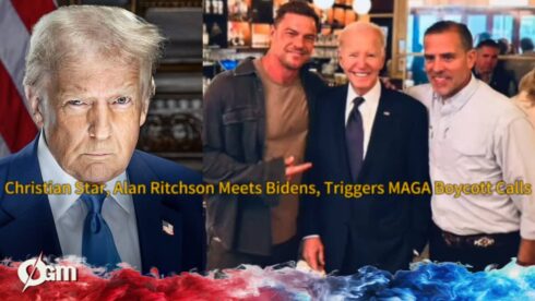 Christian Star, Alan Ritchson Meets Bidens, Triggers MAGA Boycott Calls