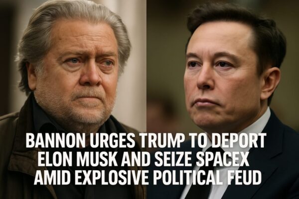 Bannon Urges Trump to Deport Elon Musk and Seize SpaceX Amid Explosive Political Feud