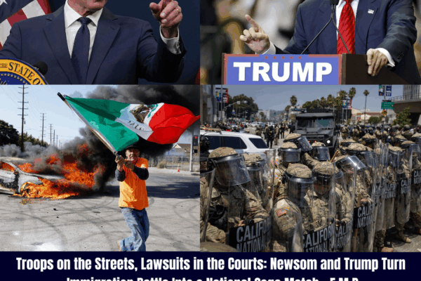 California Versus Washington - Newsom Versus Trump