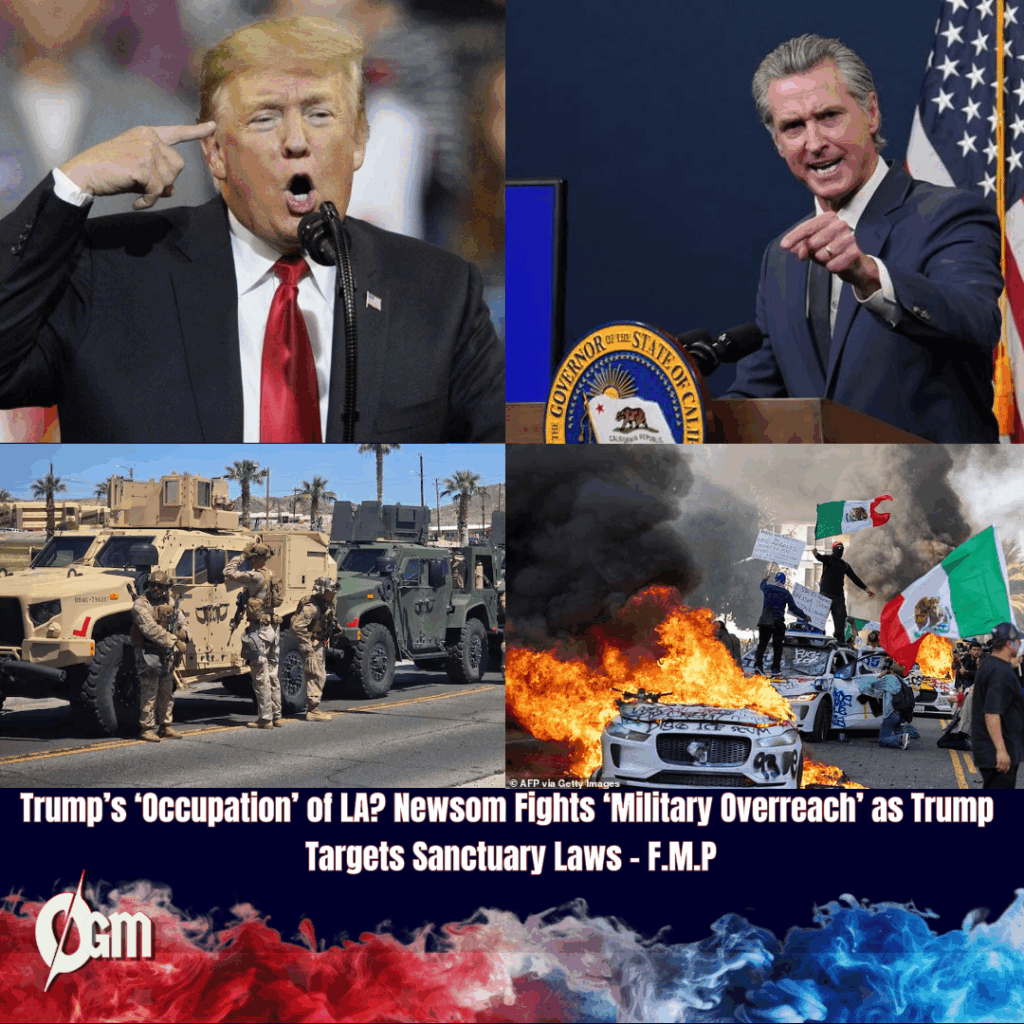 California Versus Washington -  Newsom Versus Trump