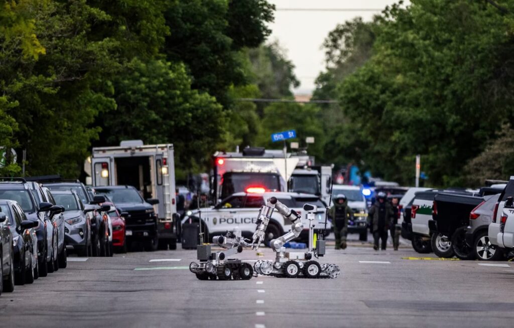 Eight hurt in Colorado fire attack after suspect shouts 'free Palestine