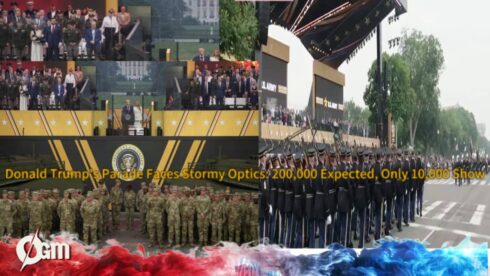 Donald Trump’s Military Parade Hits a Rainstorm: Crowds Disappointing but Spirits Unbroken