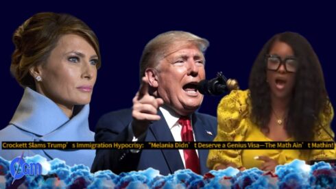 Rep. Jasmine Crockett vs. President Donald J. Trump: “Melania Got an Einstein Visa for Nothing While Immigrant Doctors Get Deported!