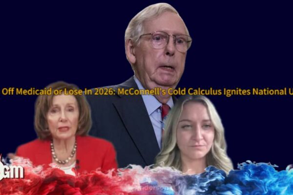 Senate Minority Leader, Mitch McConnell Says the Quiet Part Out Loud: Cut Medicaid, Pay Billionaires, Hope Voters Forget by 2026
