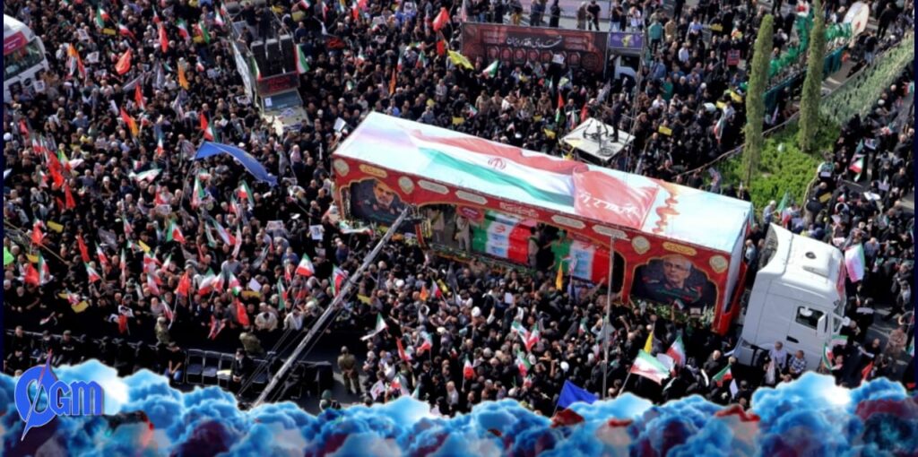 Iran Holds State Funeral for Top Military Leaders Killed in Israel Strikes as Ceasefire Holds Tentatively