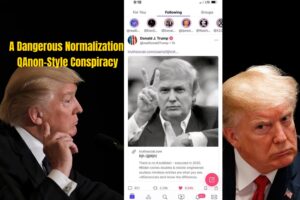 QAnon-Style Biden Clone Conspiracy A President Echoing Extremism