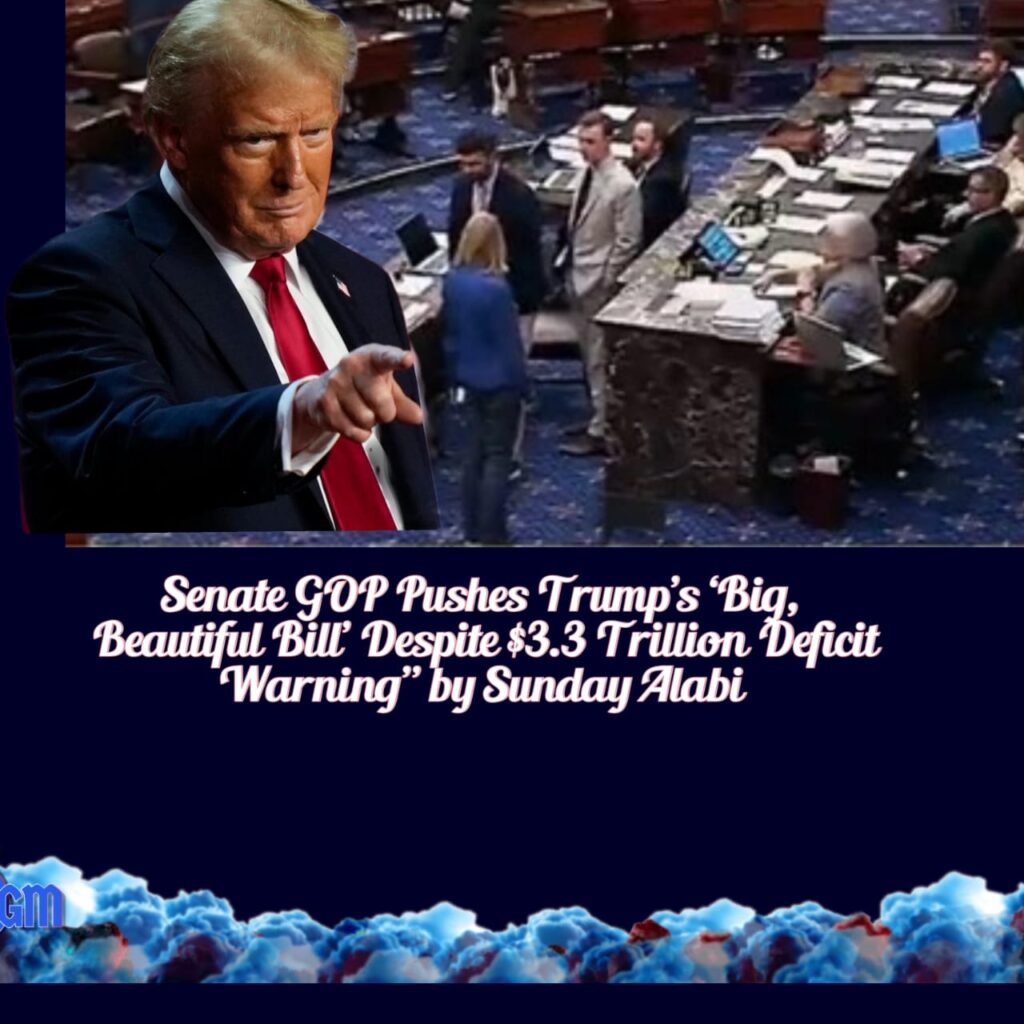 Walking the Plank’: Senate Braces for Brutal Vote on Trump’s Controversial $3.3 Trillion Bill