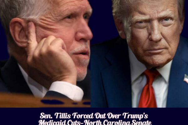 Trump Pushes Tillis Out: GOP Senator Quits After Defying ‘Big, Beautiful Bill