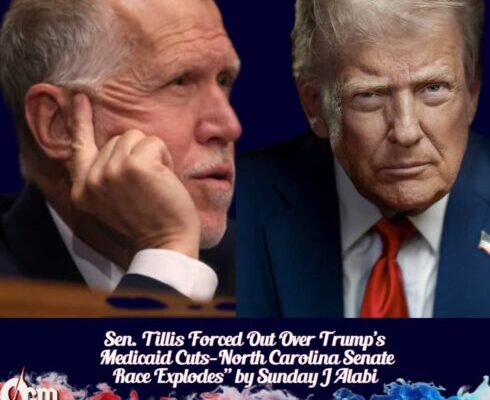 Trump Pushes Tillis Out: GOP Senator Quits After Defying ‘Big, Beautiful Bill