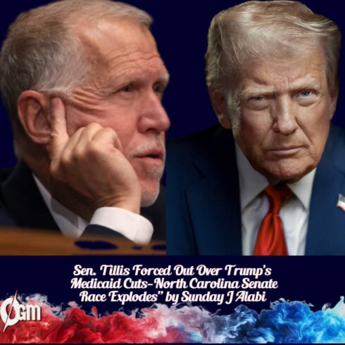 Trump Pushes Tillis Out: GOP Senator Quits After Defying ‘Big, Beautiful Bill