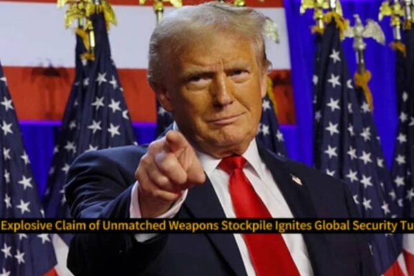 Donald Trump’s Explosive Claim of Unmatched Weapons Stockpile Ignites Worldwide Security Turmoil