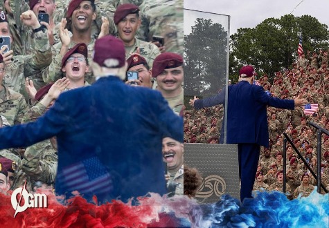 Trump Is Building a Loyalist Army Right in Front of Us — The Coup Won’t Need Tanks If the Military Cheers from the Stage
