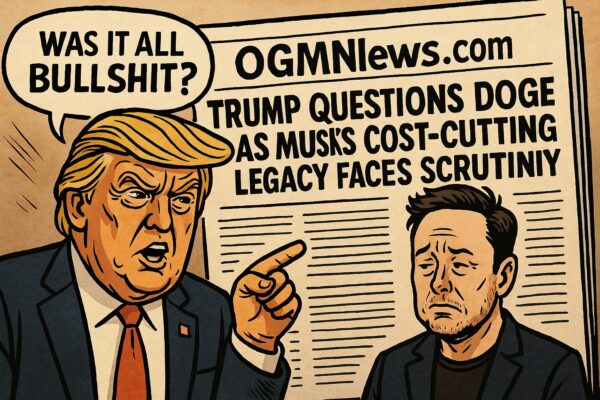 “Was It All Bullshit?”: Trump Questions DOGE Performance as Elon Musk’s Cost-Cutting Legacy Faces Scrutiny