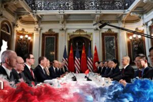 United States Bows to China? Critics Slam London Talks as Risk to American Tech Leadership"