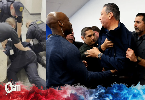 When Questioning DHS Become Crimes - US Senator Padilla Manhandled, Dragged and Cuffed