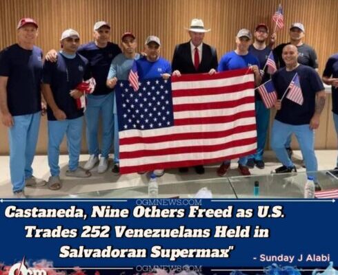 10 AMERICANS FREED IN HIGH-STAKES PRISONER SWAP INVOLVING U.S., VENEZUELA, AND EL SALVADOR