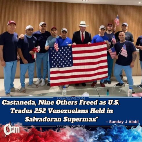 10 AMERICANS FREED IN HIGH-STAKES PRISONER SWAP INVOLVING U.S., VENEZUELA, AND EL SALVADOR