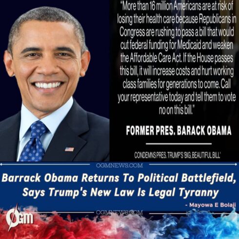 Former U.S. President, Barack Obama Blasts Trump’s ‘Dictator Bill’: “This Is How Democracies Die”