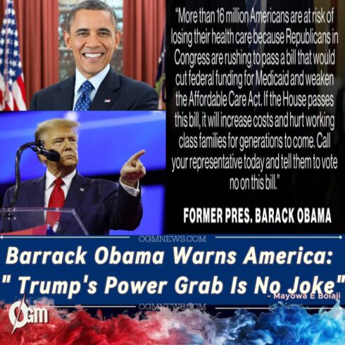 Former U.S. President, Barack Obama Blasts Trump’s ‘Dictator Bill’: “This Is How Democracies Die”