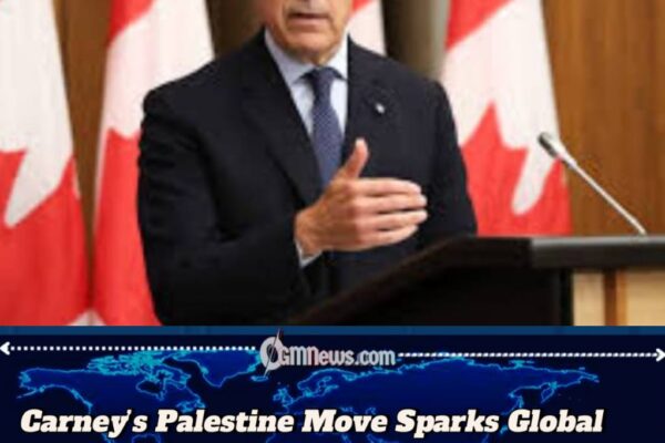 Canada to Recognize Palestinian State at UN, Joining UK and France in Bold Diplomatic Shift