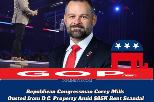 Republican Congressman Corey Mills Evicted Over $85,000 Rent Default in D.C.—New Documents Shake Capitol Hill