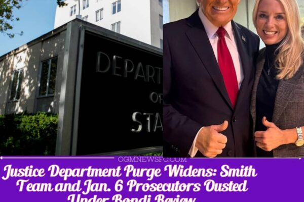 DOJ Shakeup: Over 20 Officials Fired in Trump-Era Purge Targeting Jan. 6 Prosecutors