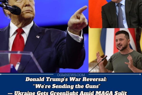 Donald Trump Declares: “U.S. Will Have to Send More Weapons to Ukraine” Amid Renewed Russian Offensives