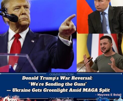 Donald Trump Declares: “U.S. Will Have to Send More Weapons to Ukraine” Amid Renewed Russian Offensives