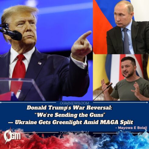 Donald Trump Declares: “U.S. Will Have to Send More Weapons to Ukraine” Amid Renewed Russian Offensives