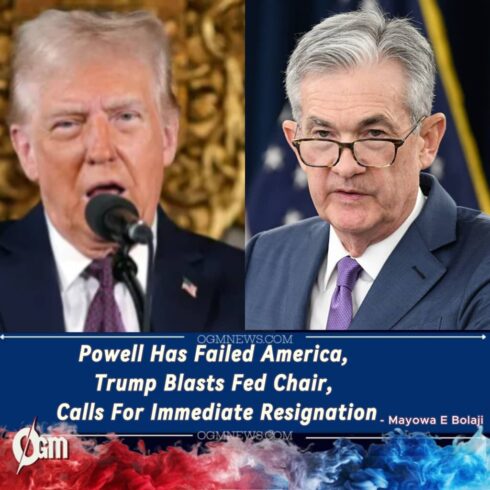 U.S. President Donald Trump to Powell: Resign Now or Wreck the Economy – A Fiery Ultimatum from the Oval Office