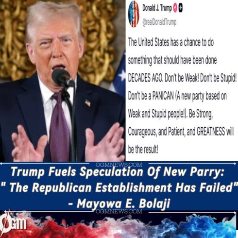 Donald Trump Hints at MAGA Party, Declares GOP No Longer Big Enough for His Movement