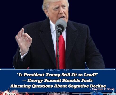 Concerns Over President Donald Trump’s Mental Sharpness Deepen After Confused Appearance at Energy Summit