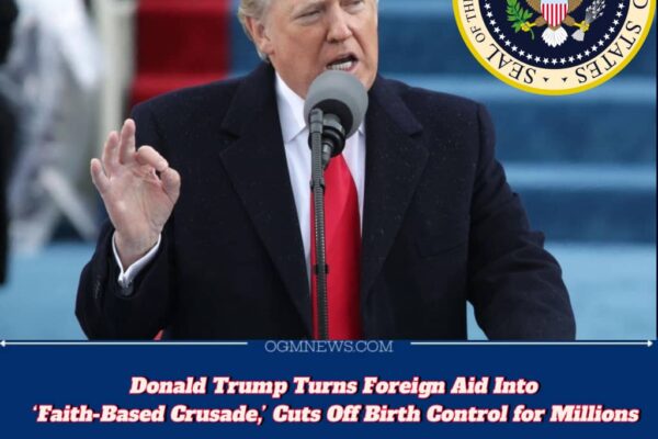 Donald Trump Declares $10M Worth of Contraceptives ‘Immoral,’ Orders Mass Incineration of Humanitarian Supplies