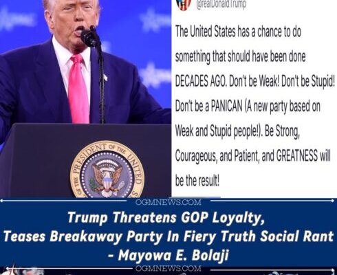 Donald Trump Hints at MAGA Party, Declares GOP No Longer Big Enough for His Movement