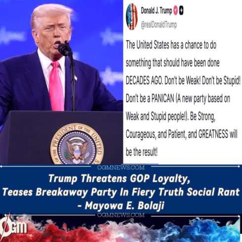 Donald Trump Hints at MAGA Party, Declares GOP No Longer Big Enough for His Movement