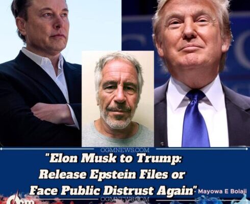 Tech Mongul, Elon Musk Calls Out Donald Trump: Where Are the Epstein Documents You Promised?"