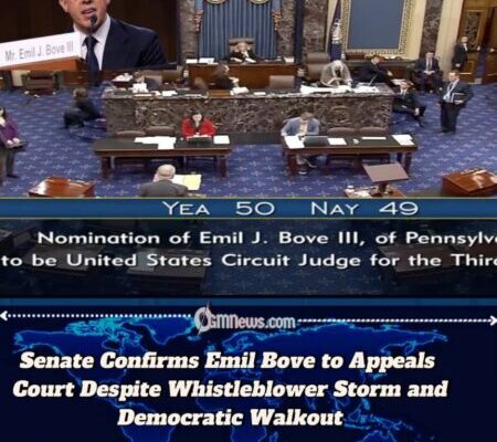 Senate Confirms Trump Ally Emil Bove to U.S. Appeals Court Amid Whistleblower Firestorm