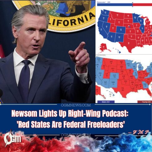 Gavin Newsom to Red States: “Welfare States” You’re on Economic Life Support — Paid for by Blue States