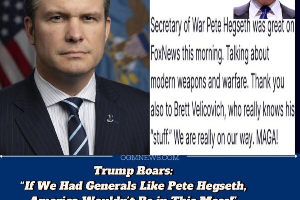 U.S. Secretary of Defense, Pete Hegseth Is My Secretary of War!” — Trump’s Shocking Rally Declaration Rattles the Pentagon