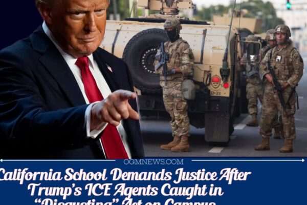 Outrage as Trump’s ICE Agents Caught Urinating Near California Preschool After Trespassing on School Grounds