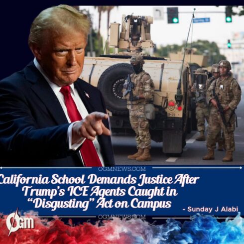 Outrage as Trump’s ICE Agents Caught Urinating Near California Preschool After Trespassing on School Grounds