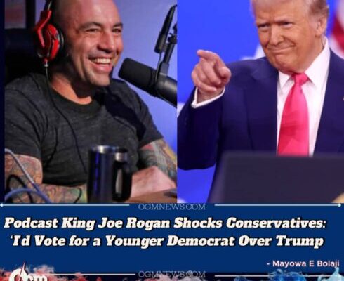 U.S. Top Podcaster, Joe Rogan Breaks the Internet: Says He’d Vote a Younger Generation of Democrat Over Trump in 2028