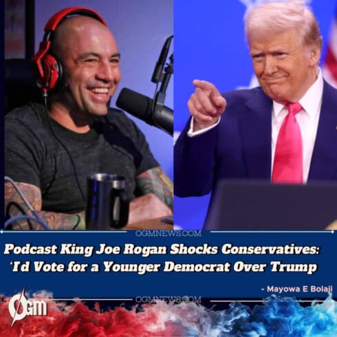 U.S. Top Podcaster, Joe Rogan Breaks the Internet: Says He’d Vote a Younger Generation of Democrat Over Trump in 2028