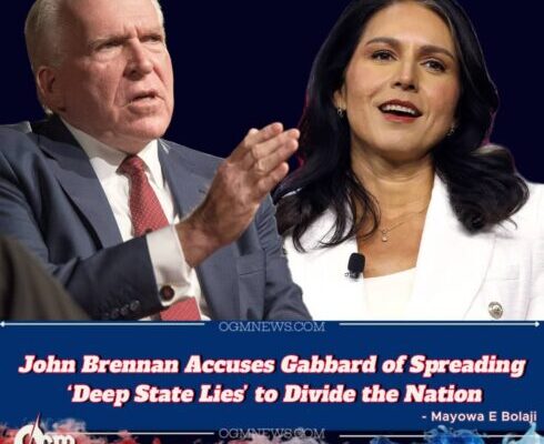 Former CIA Director John Brennan Slams Tulsi Gabbard as a “Propaganda Pawn” for Trump’s Agenda