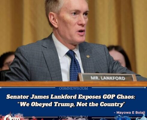 Senator James Lankford: “President Trump Killed the Toughest Border Bill in Decades”