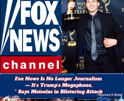 Brett Meiselas Torches Fox News: ‘They’re Damaging America Under the Guise of News’