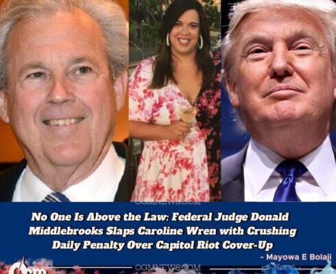 U.S. District Judge Donald Middlebrooks Lowers the Boom: MAGA Organizer Caroline Wren Fined $2,000 Daily for Snubbing Jan. 6 Subpoena”