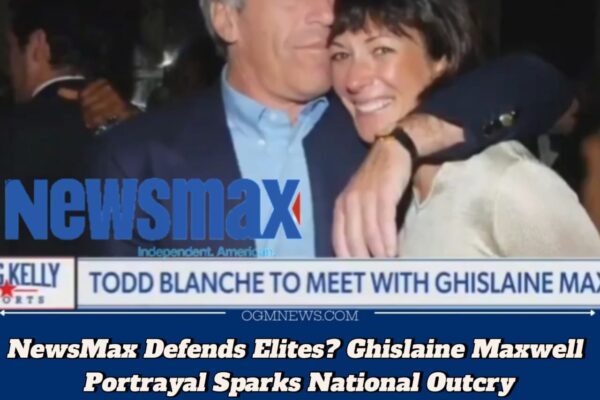 NewsMax Under Fire After Calling Ghislaine Maxwell a ‘Victim’ — Survivors and Legal Experts Condemn Narrative Shift