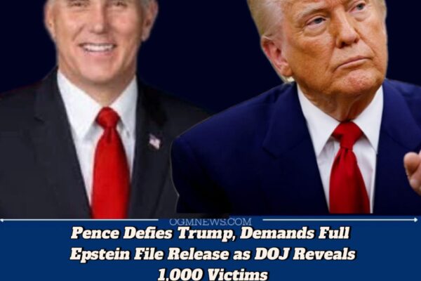 PENCE CALLS FOR FULL RELEASE OF EPSTEIN FILES, DEFIES TRUMP’S CLAIMS OF “DEMOCRAT HOAX”